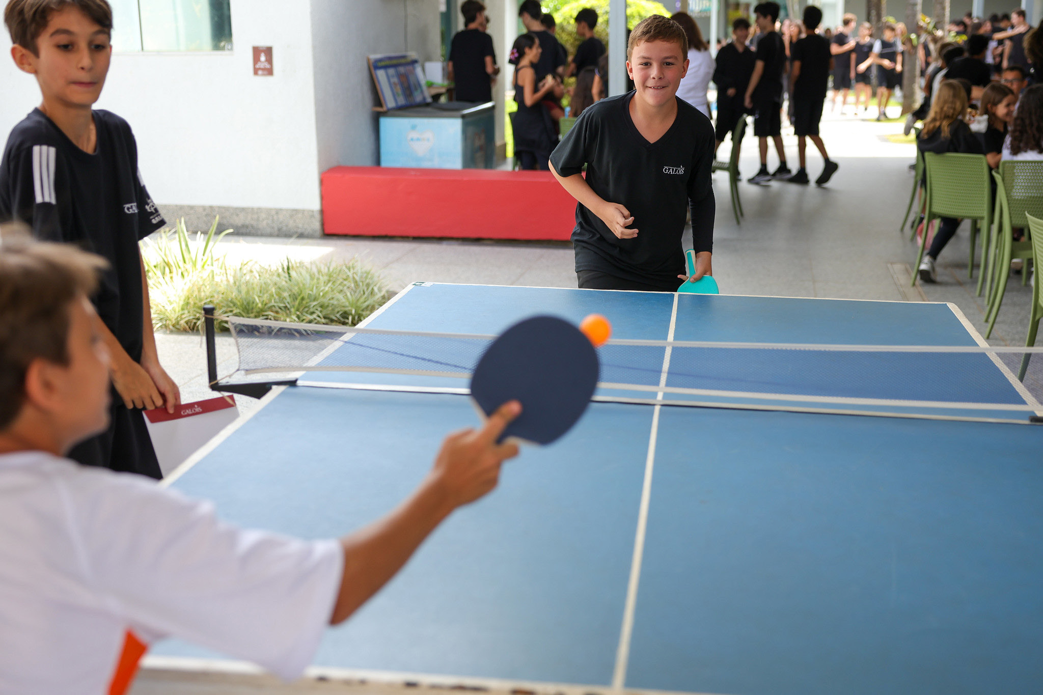 ‘O recreio voltou a ter som e vida’